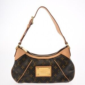 Louis Vuitton Monogram Thames Brown Canvas Shoulder Bag
